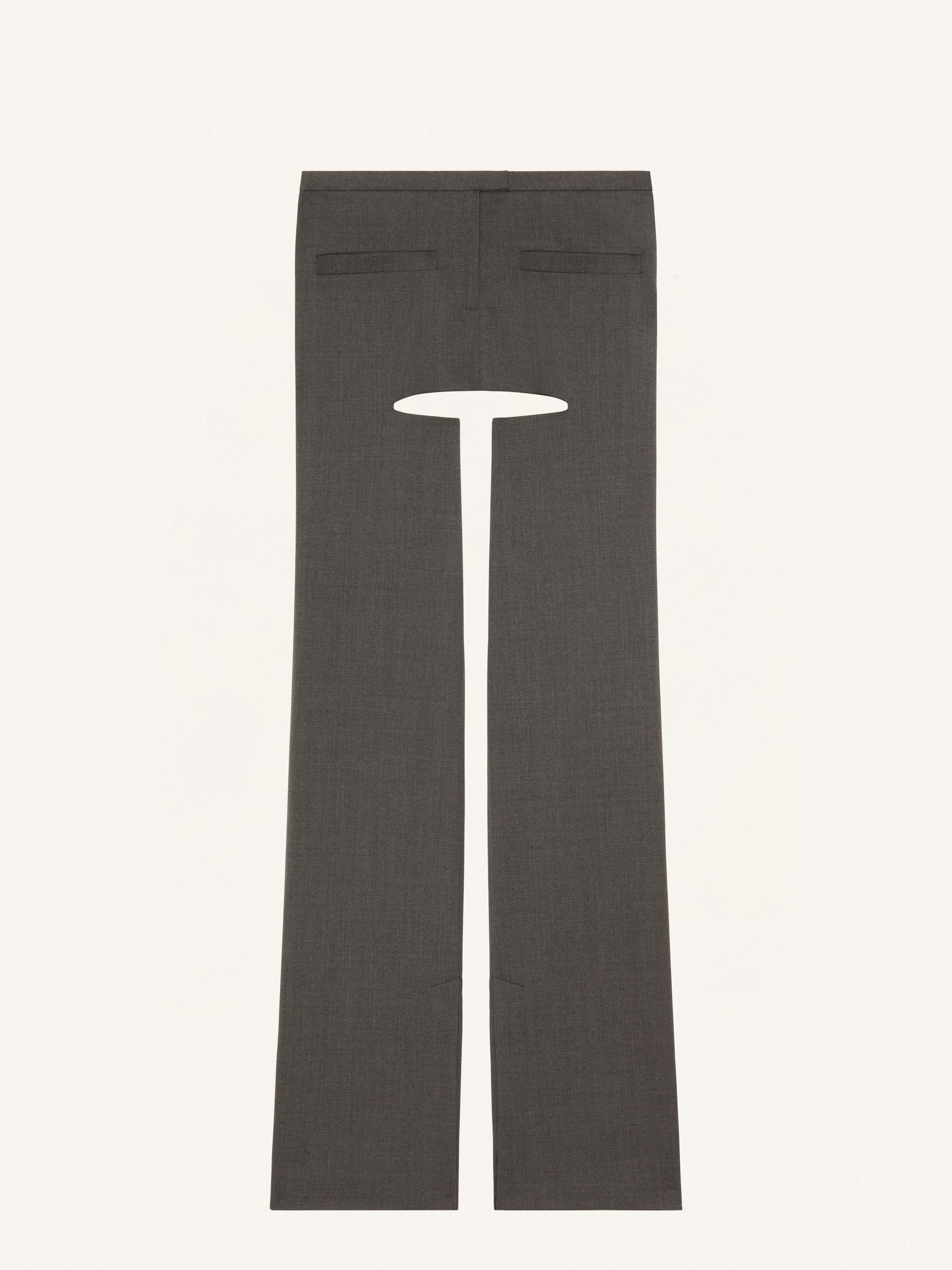 WOOL CHAPS TAILORED PANTS - 1