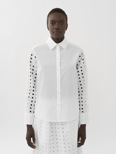 See by Chloé EYELET EMBROIDERED SHIRT outlook