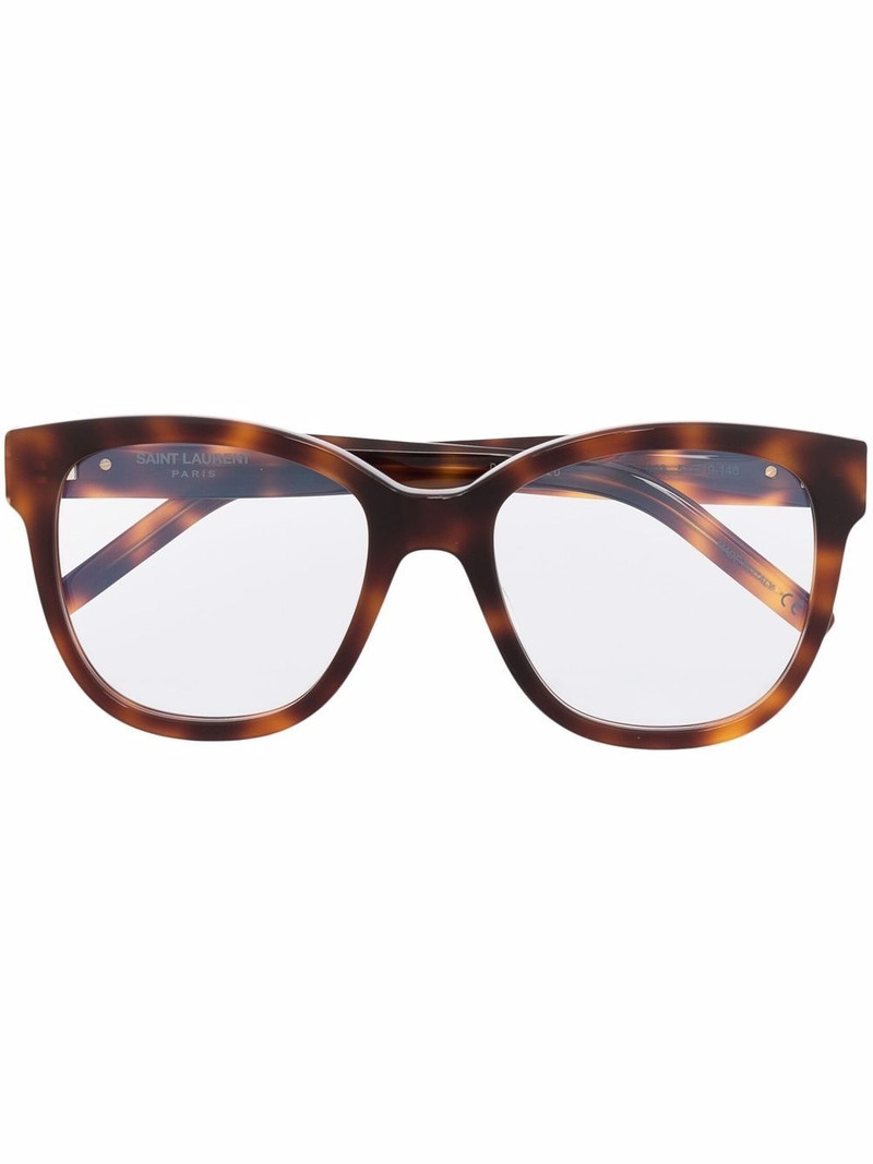 tortoise-shell square frames 1