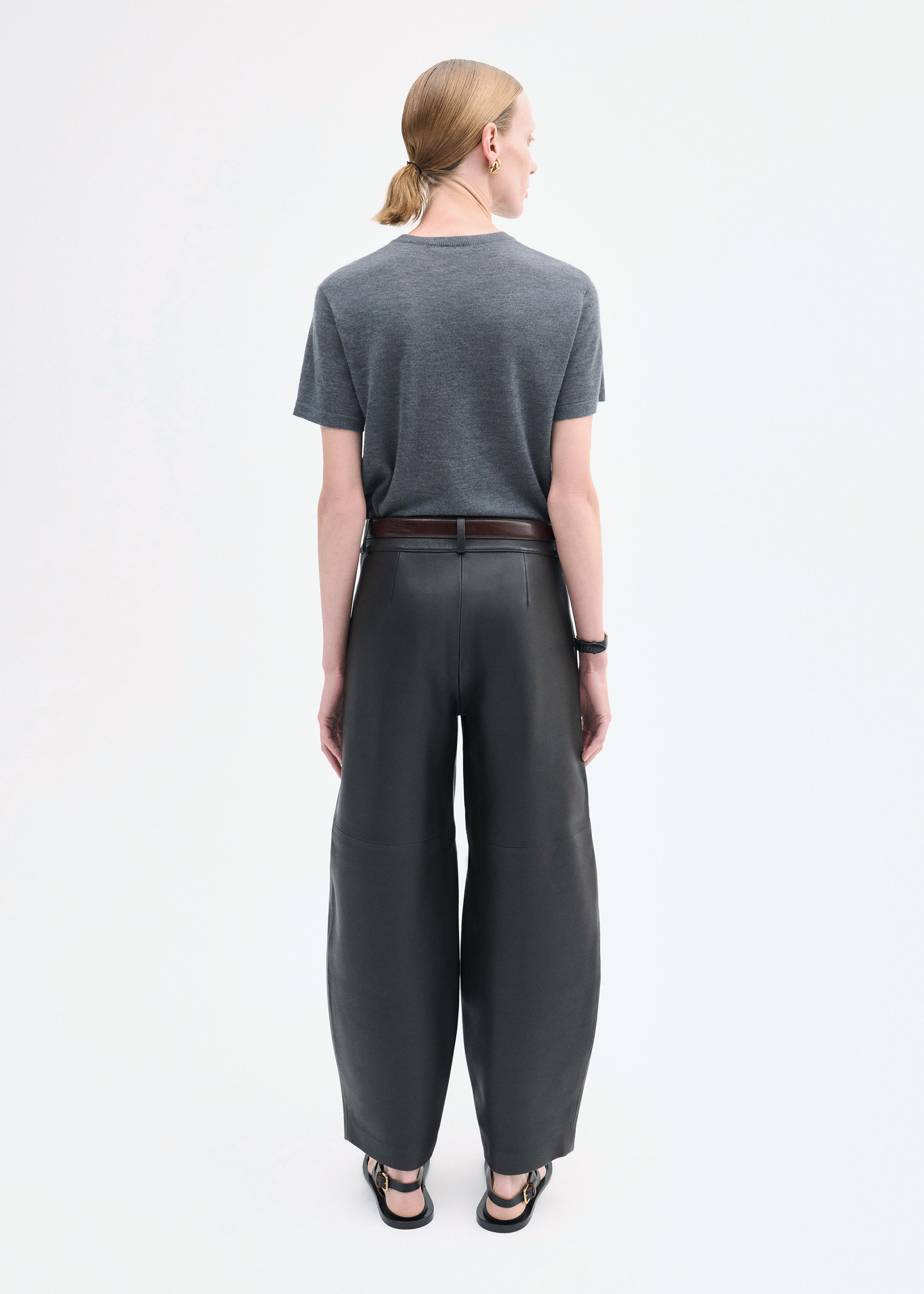 T-Shirt in Fine Cashmere - 4