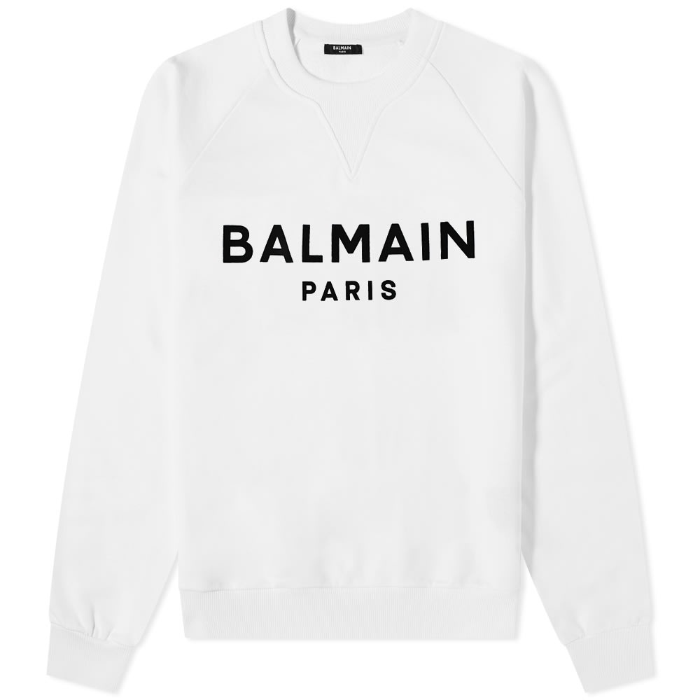 Balmain Paris Logo Crew Sweat - 1