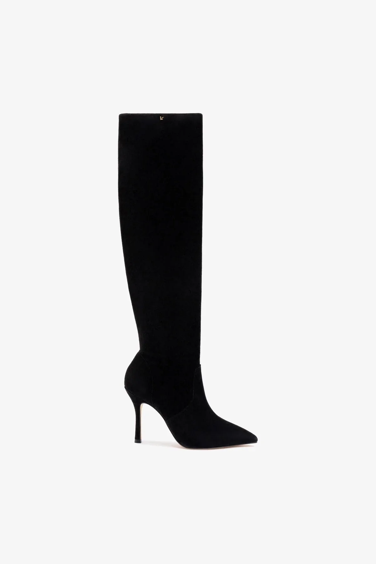 Kate Slouch Boot In Black Suede - 1