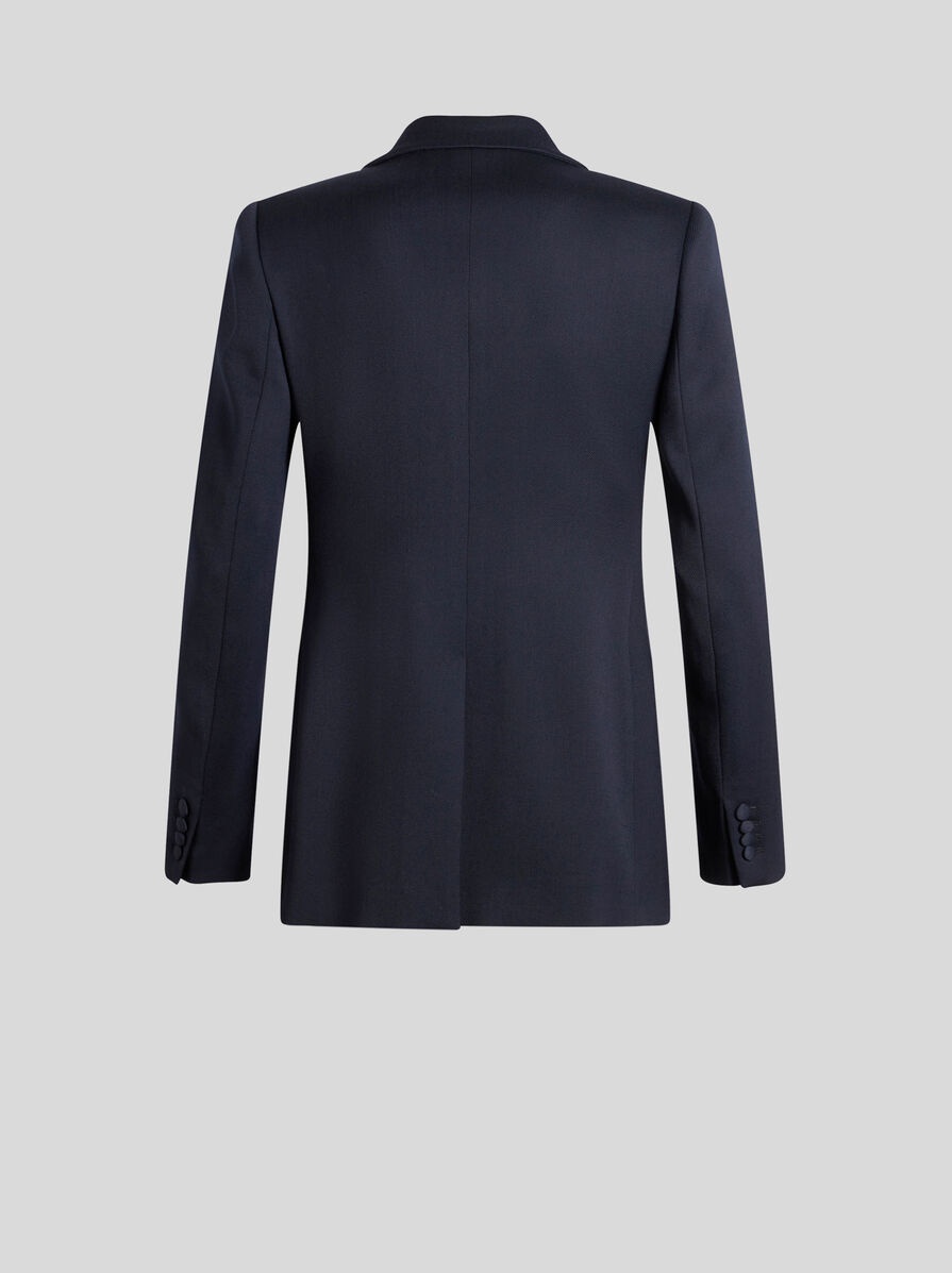 GABARDINE JACKET WITH EMBROIDERY - 4