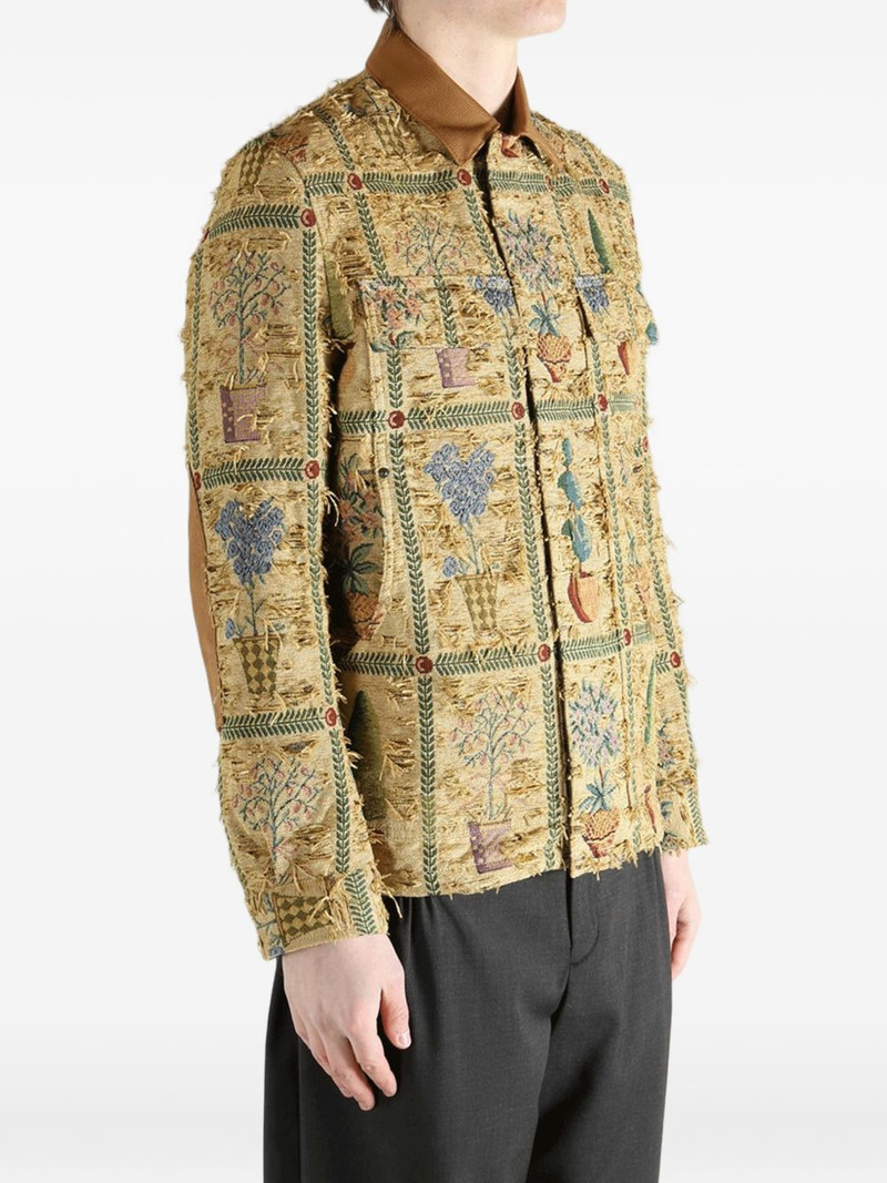 fringed print jacket 3