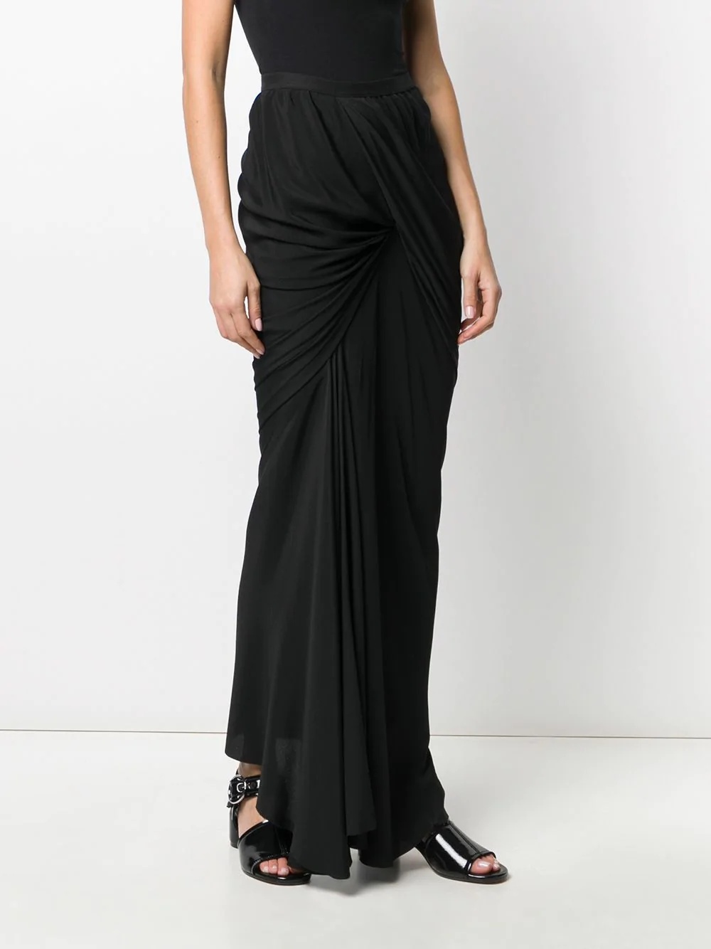 Seb draped maxi skirt - 3