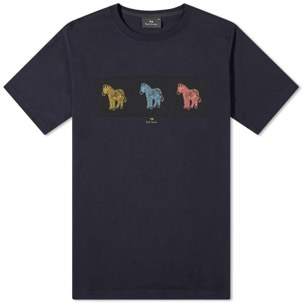 Paul Smith Zebra Block Print Tee - 1