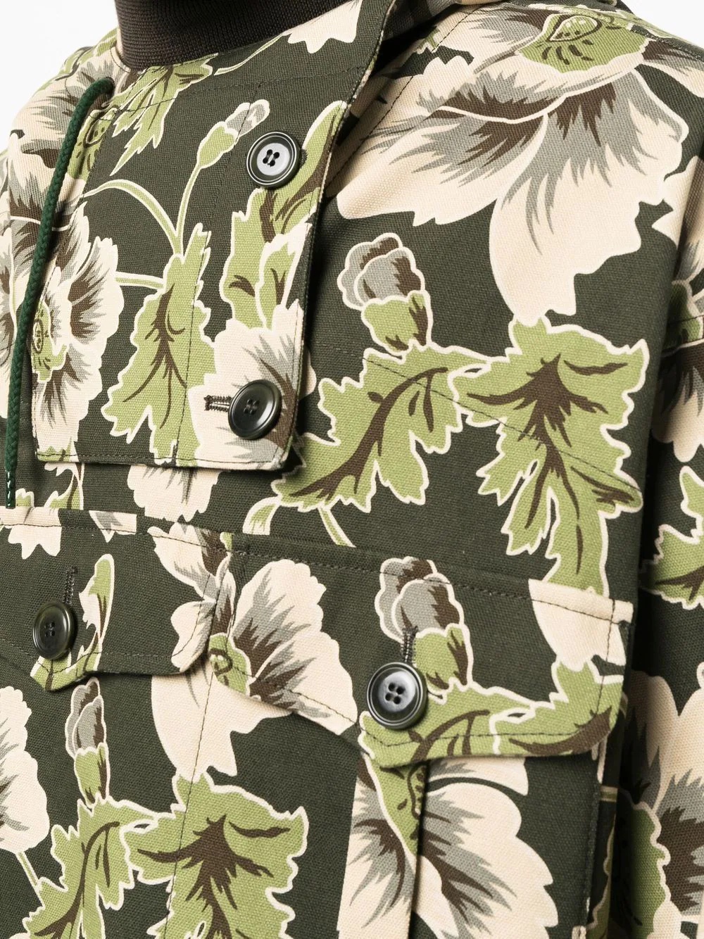 floral lightweight jacket - 5