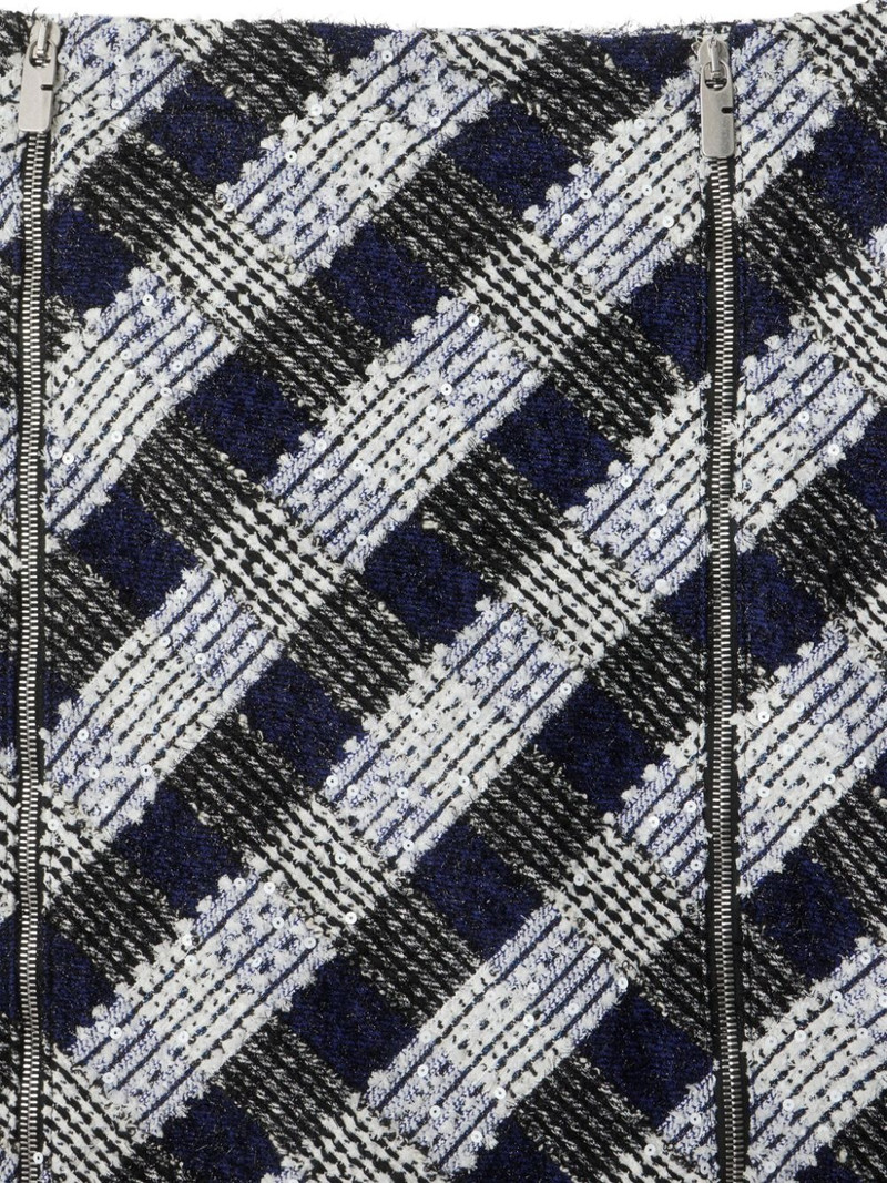 Check tweed skirt 5
