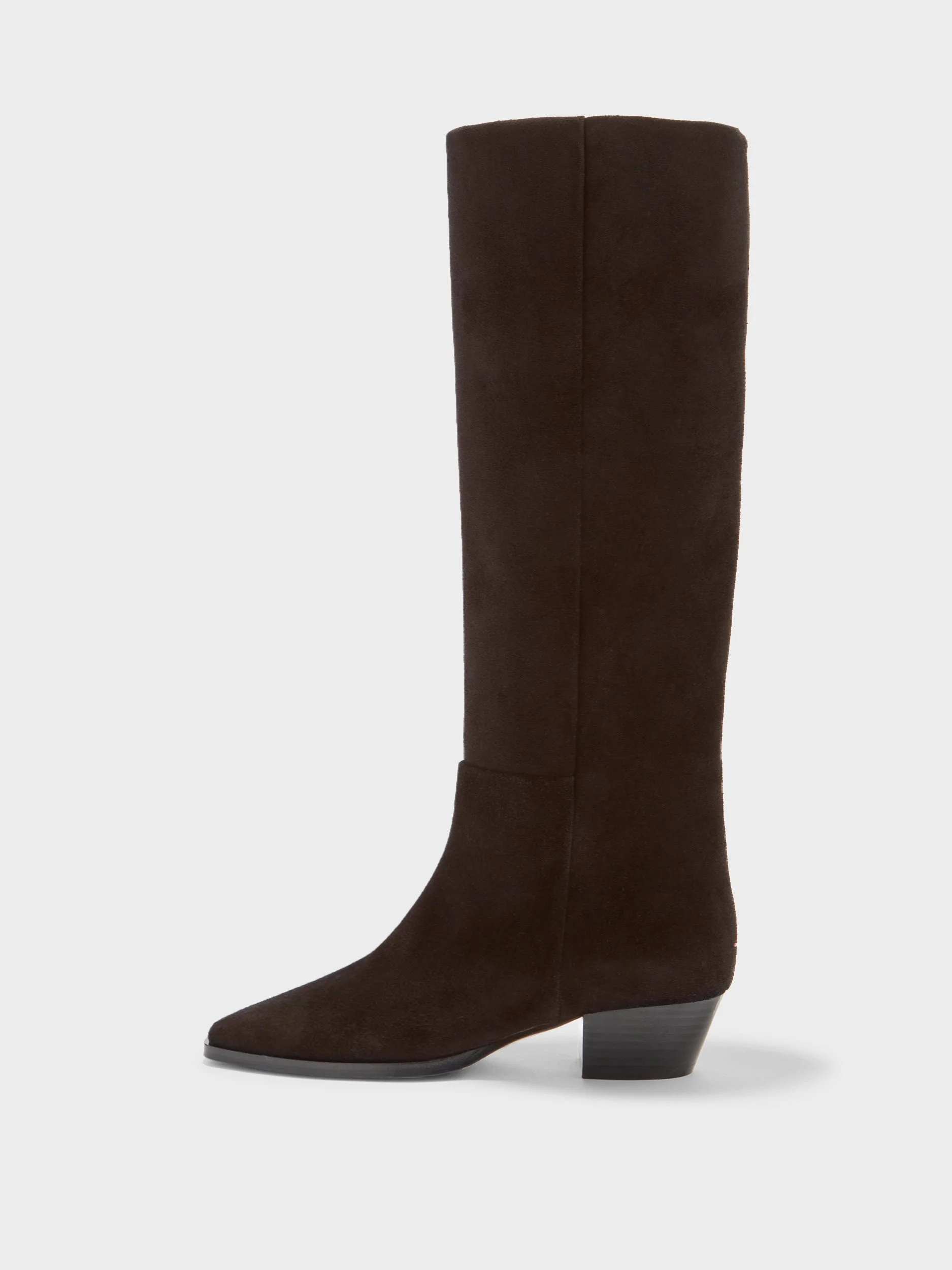 Medea Suede Knee-High Boots - 1