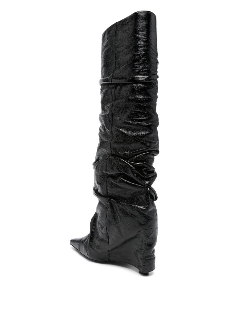 95mm leather boots - 3