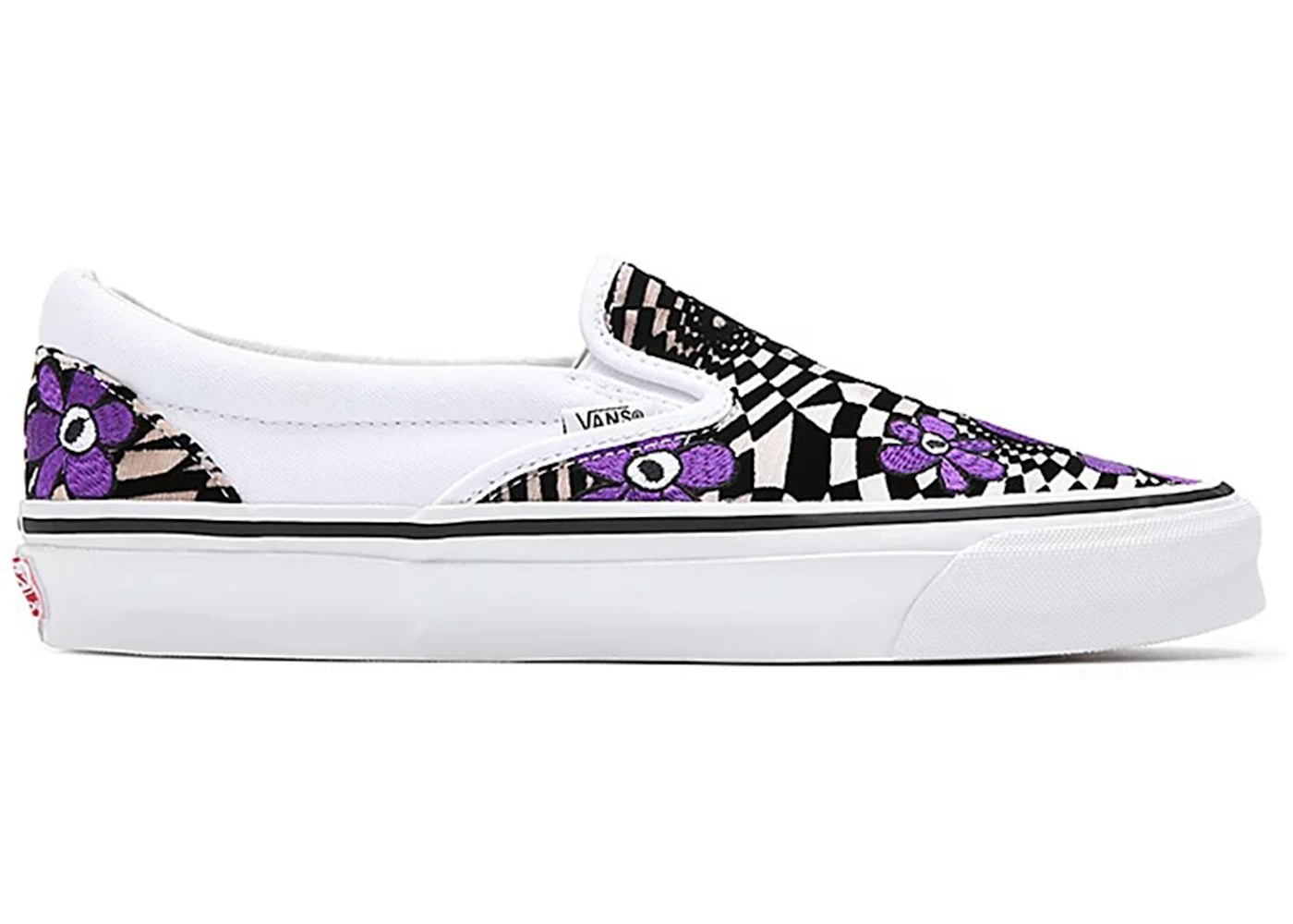 Vans Vault OG Classic Slip-On LX Perks and Mini White - 1