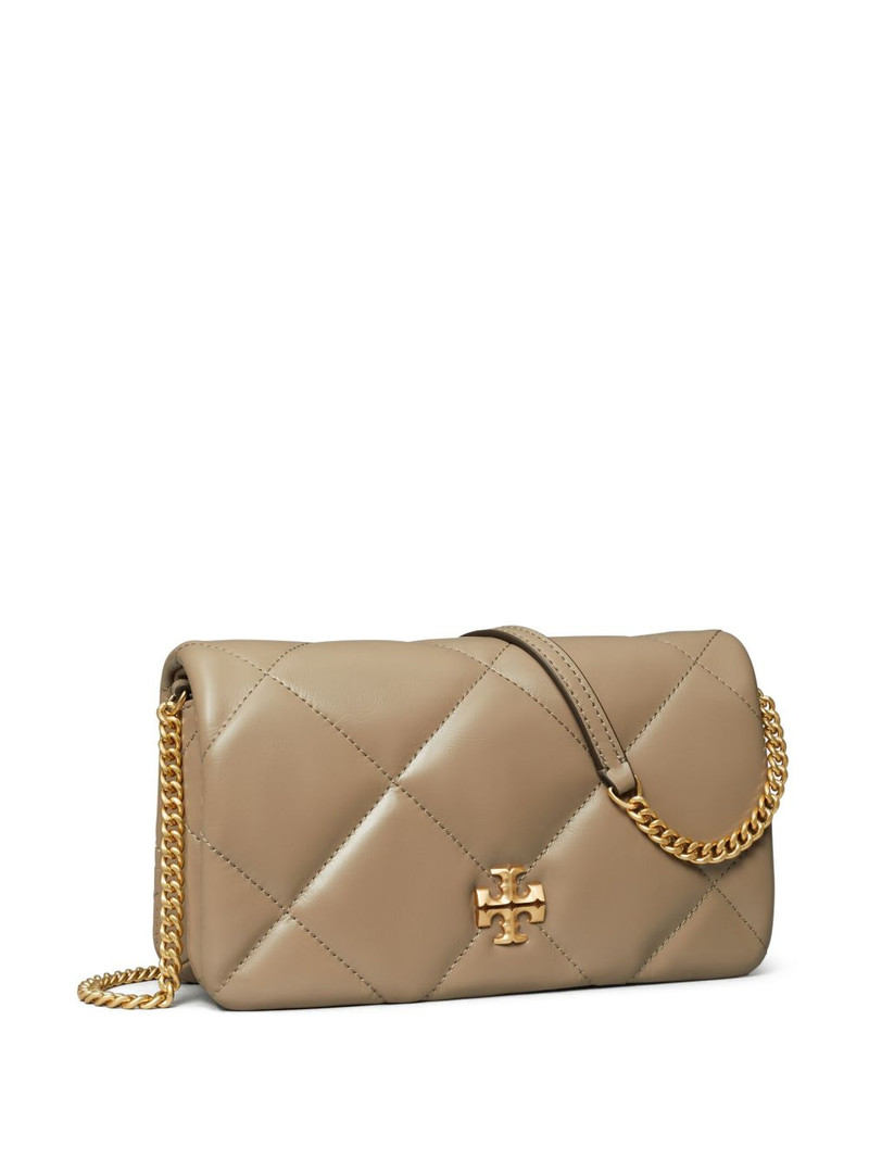 Kira diamond-quilted wallet-on-chain 3