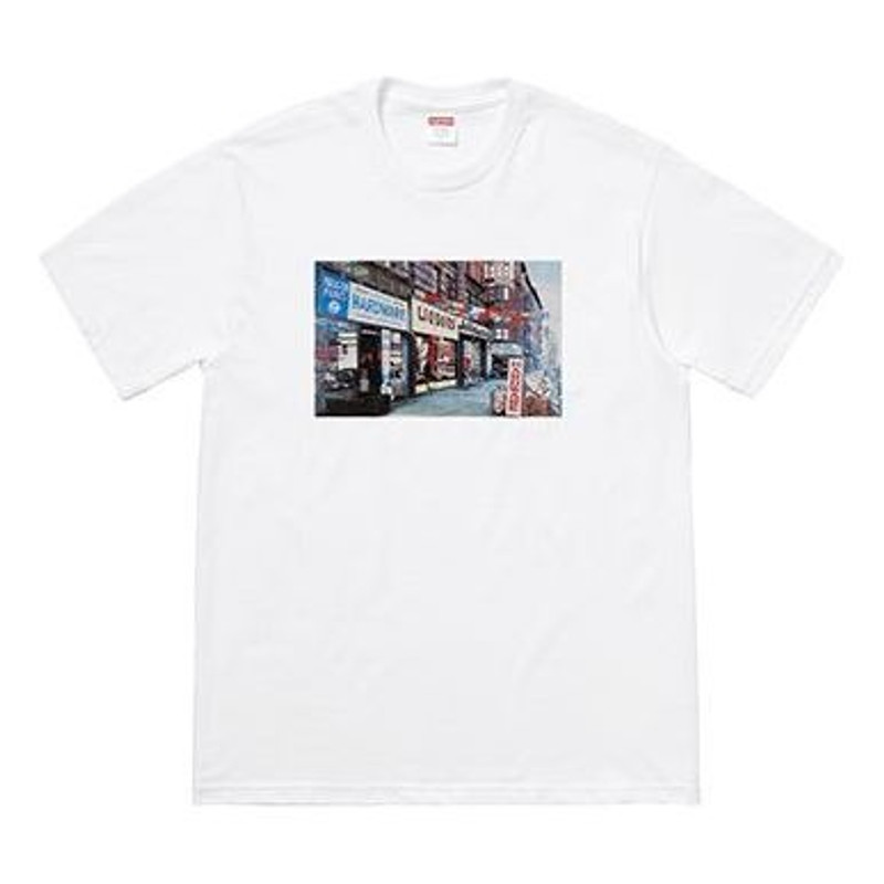 Supreme SS18 Hardware Tee White Printing Short Sleeve Unisex SUP-SS18-509 - 1