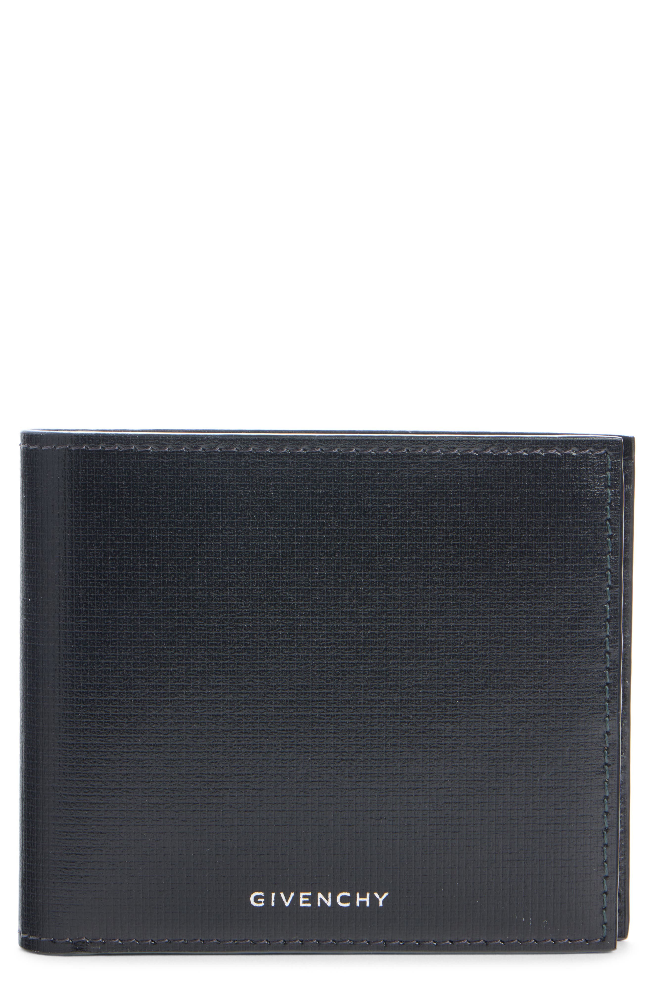 Givenchy 4G Logo Embossed Leather Bifold Wallet in Black at Nordstrom - 1