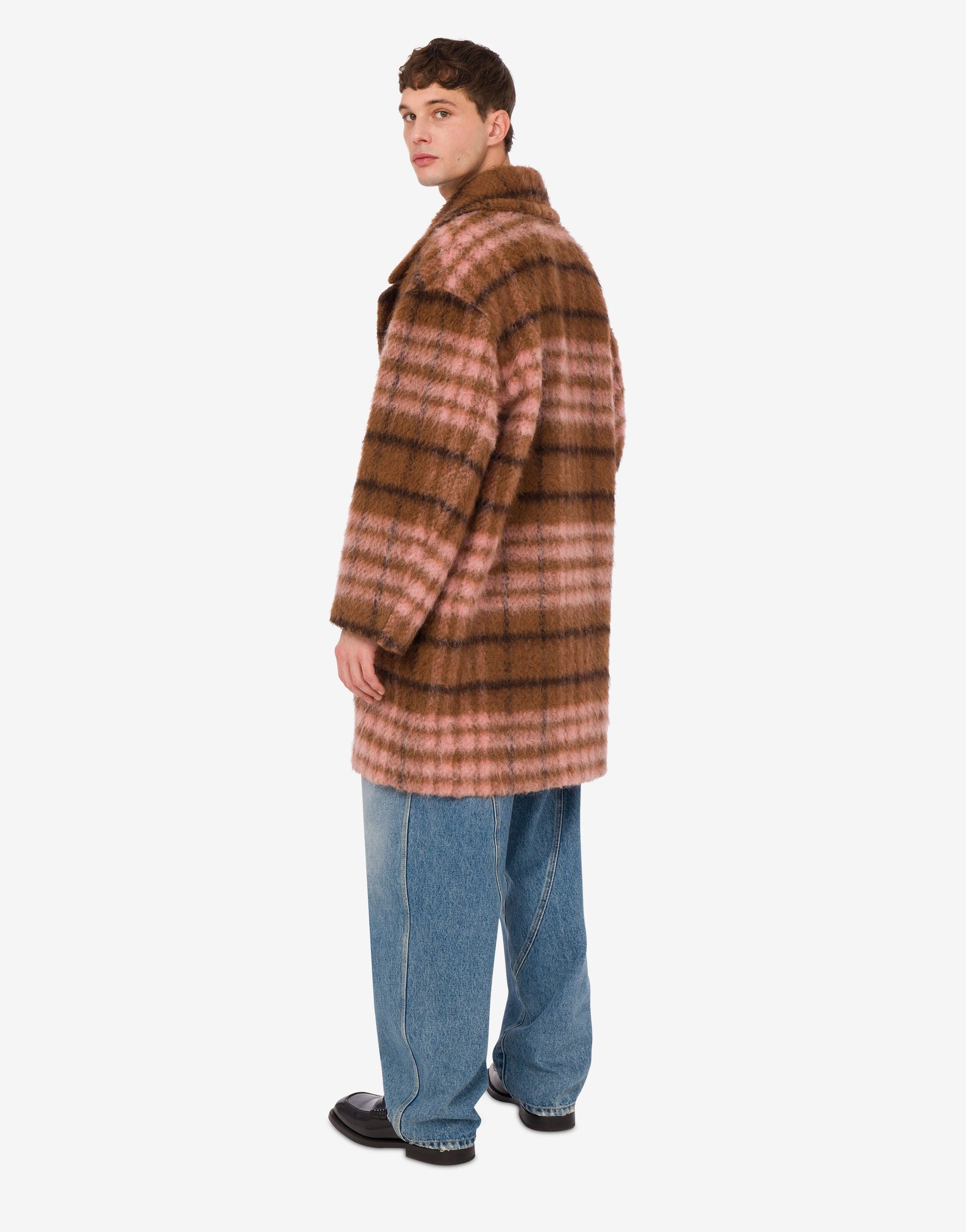 OVERSIZED COAT IN SOFT FABRIC - 2