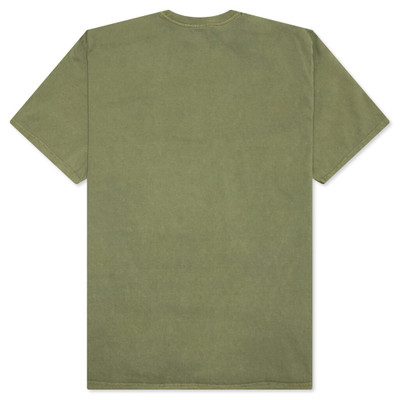 Stüssy LOCATIONS PIGMENT DYED TEE - OLIVE outlook