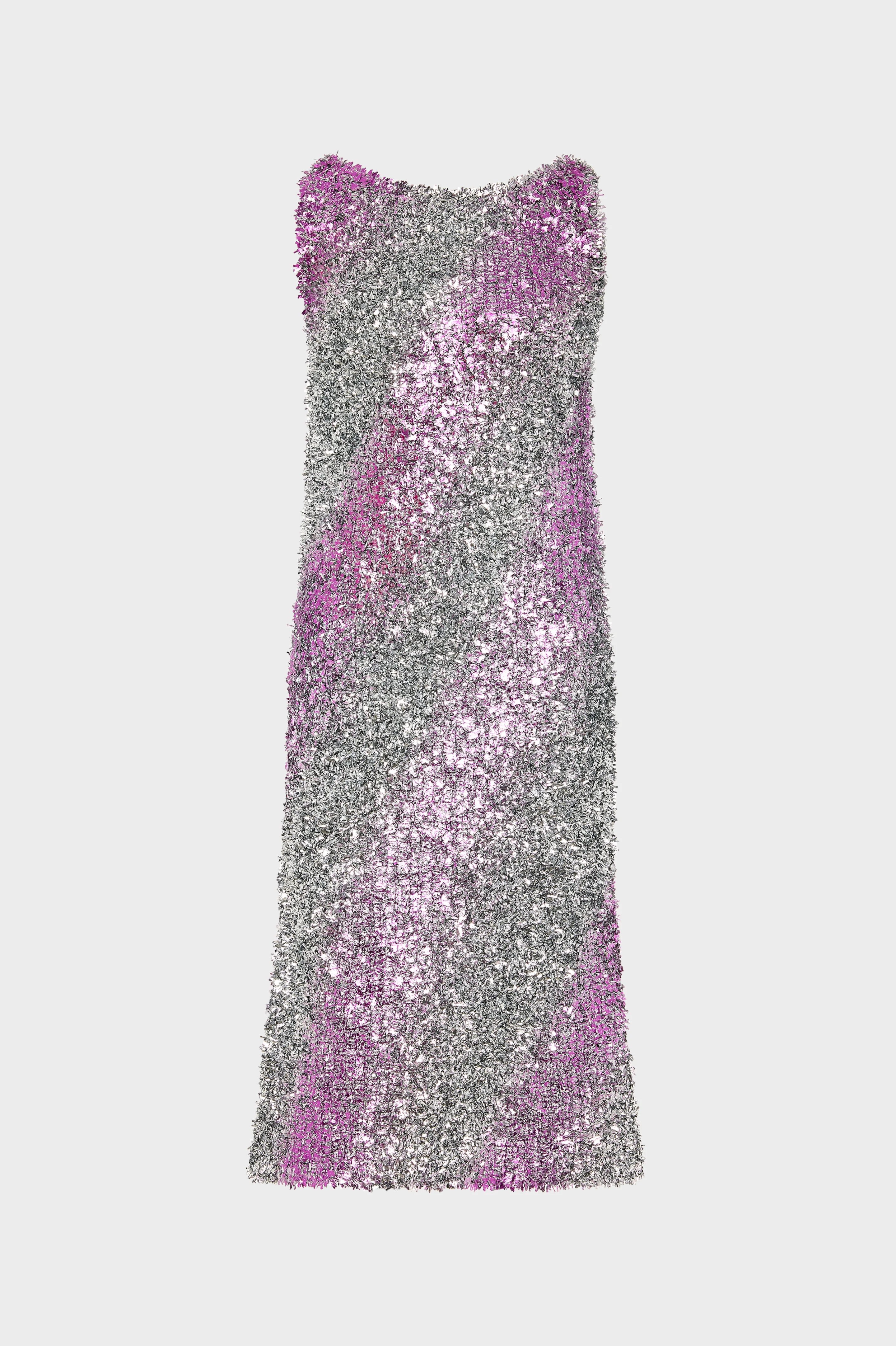 Foil Knit Midi Dress - 1