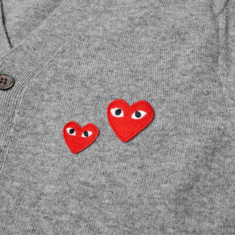 Comme des Garçons PLAY Comme des Garcons Play Double Heart Cardigan outlook