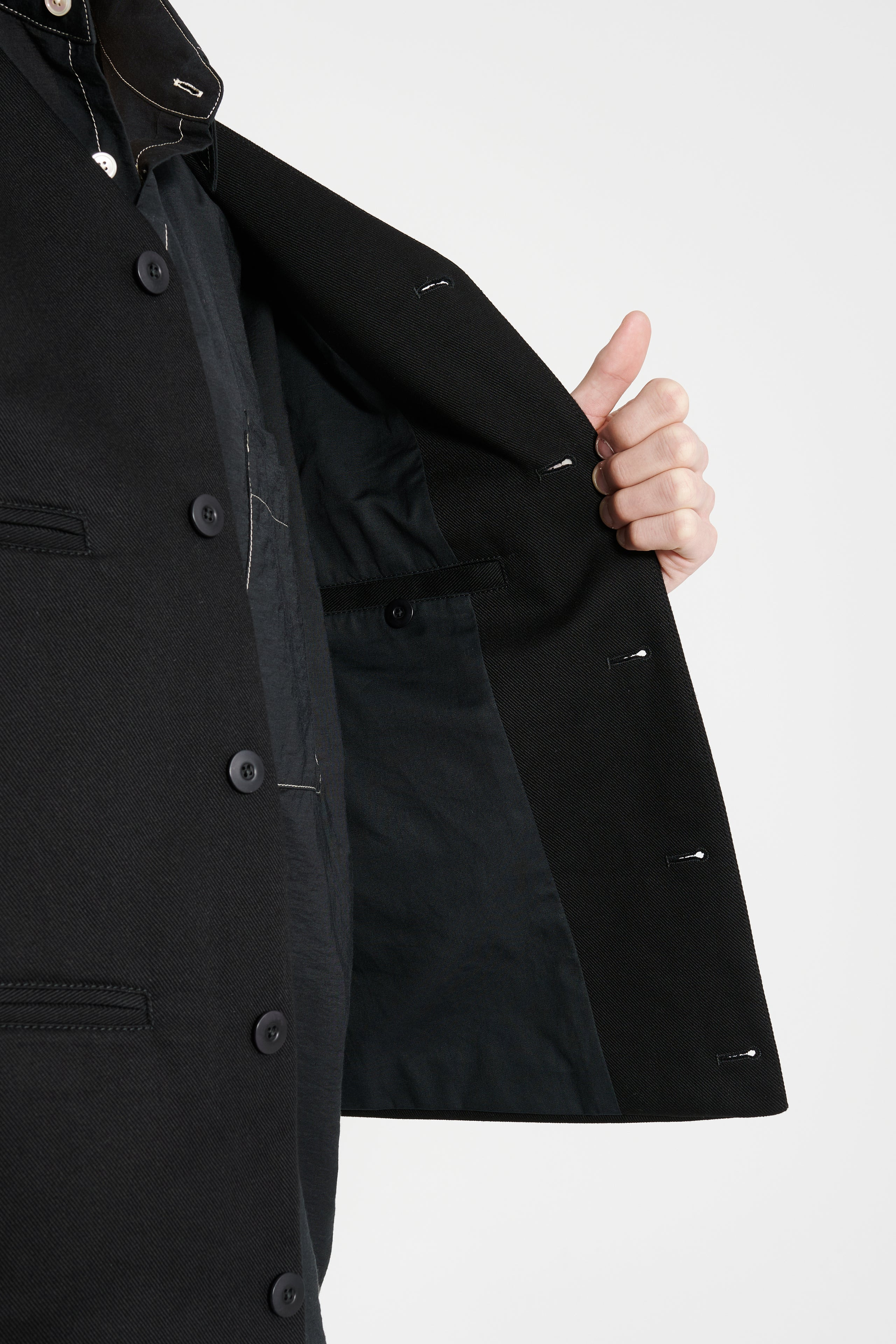 LEMAIRE WAISTCOAT BLACK - 5