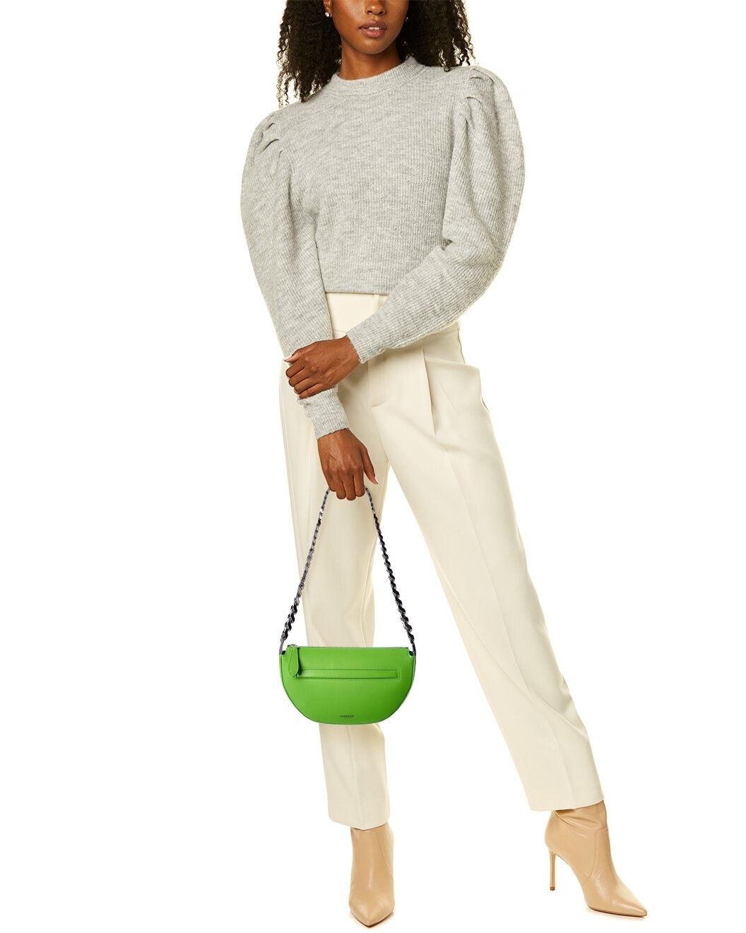 Burberry Olympia Mini Leather Shoulder Bag - 4