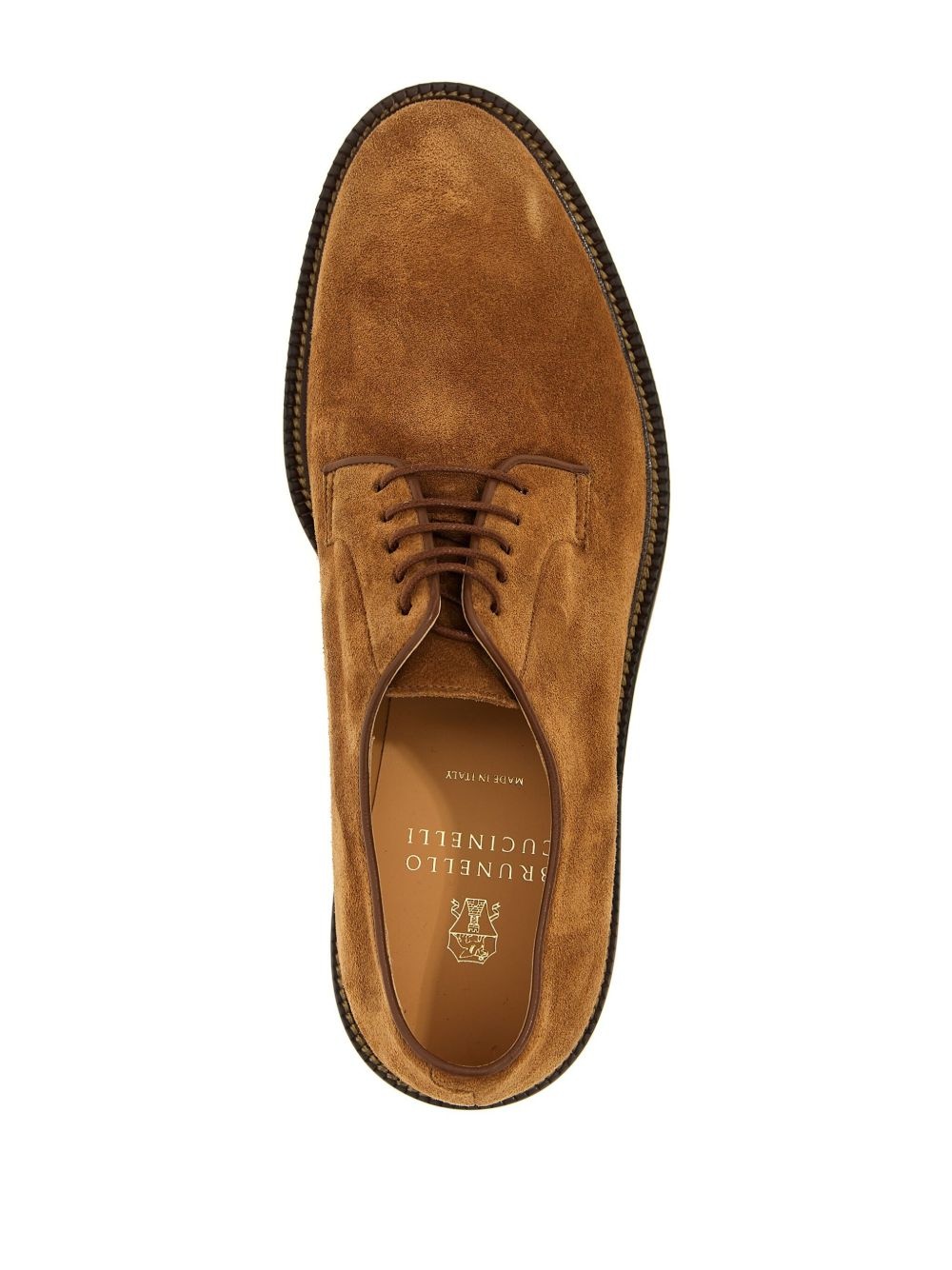 suede Derby shoes - 4