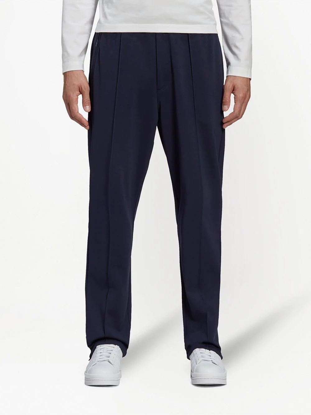 drawstring-waist tailored trousers - 2