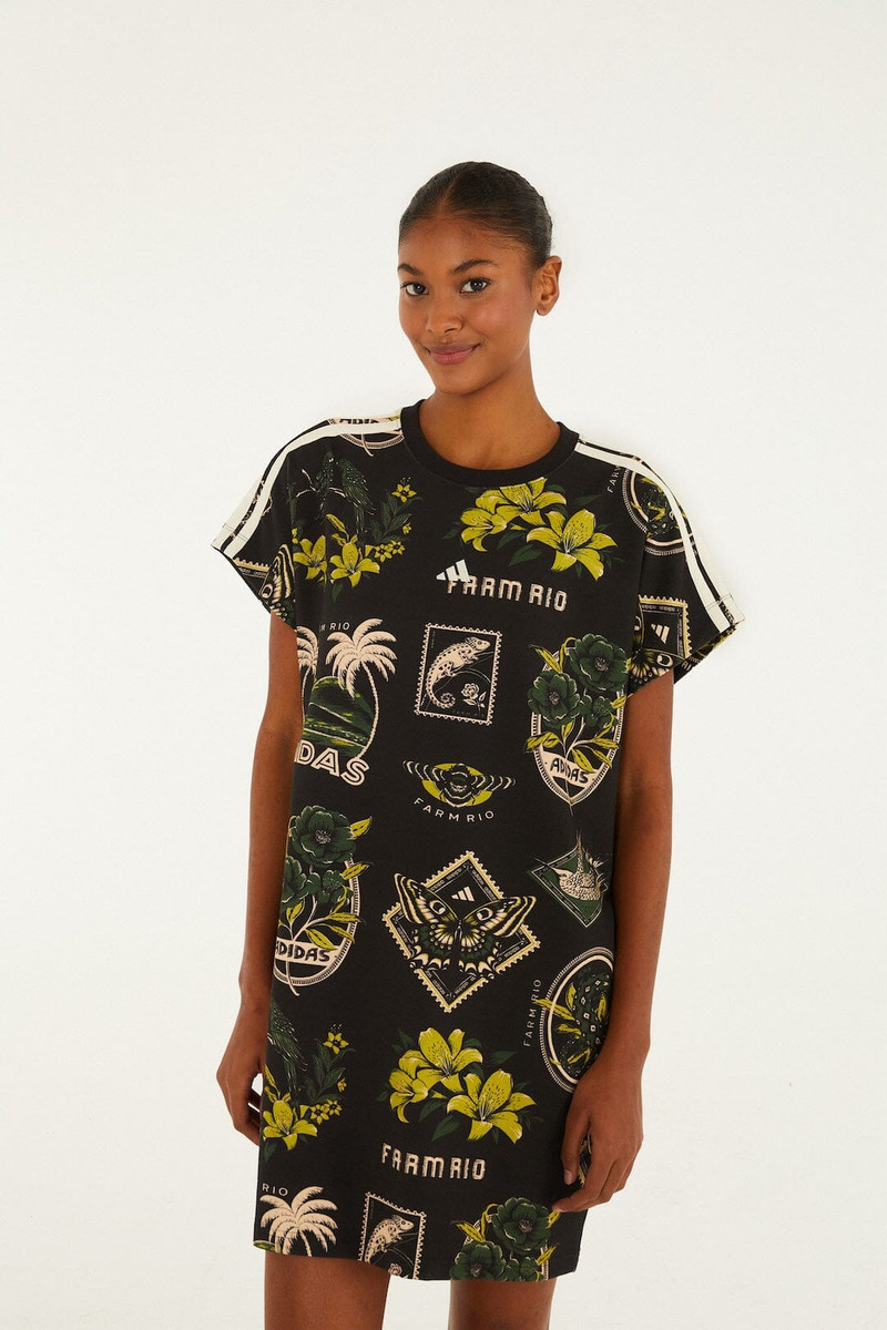 Label Garden Black Adidas T Dress 1