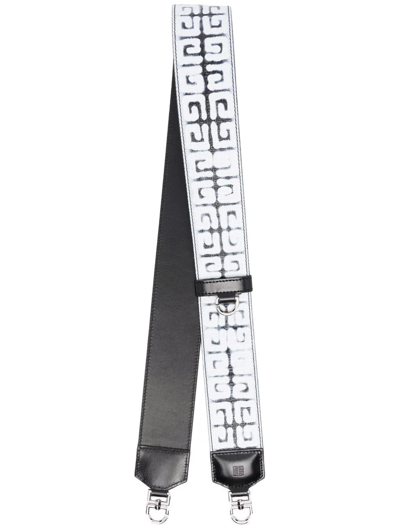 logo-print detachable shoulder strap 1