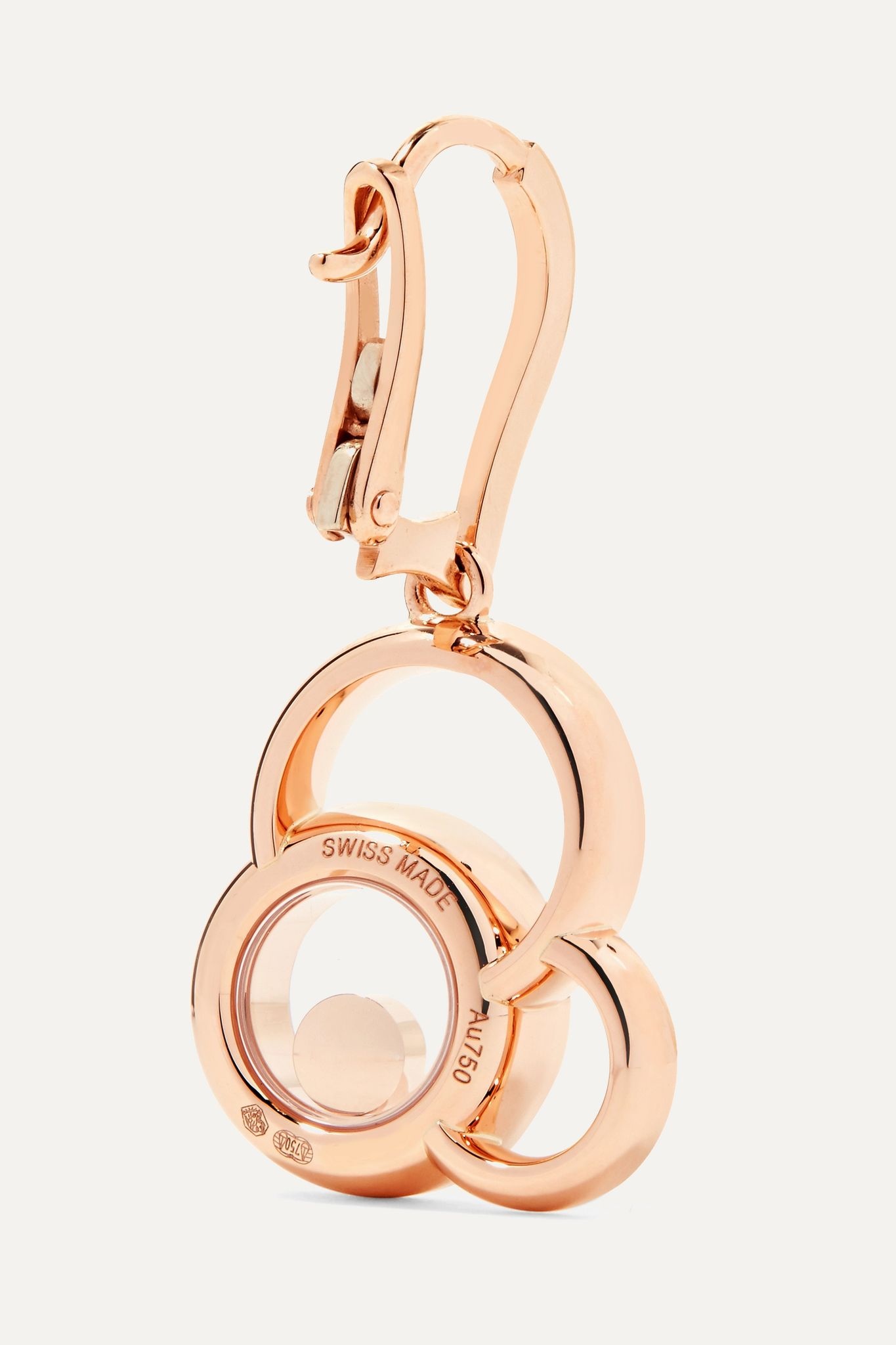 Happy Dreams 18-karat rose gold diamond earrings - 3