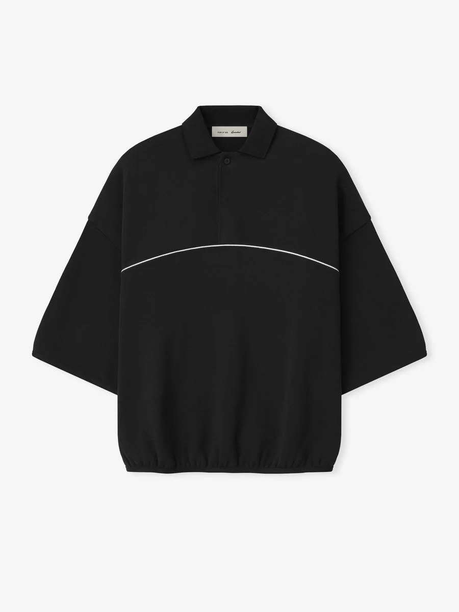 Active Trace 3/4 Sleeve Modern Polo Sweatshirt - 1