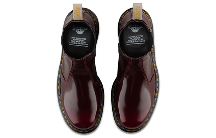 Dr.Martens 2976 Vegan Chelsea Boots 'Cherry Red' 21802600 - 6