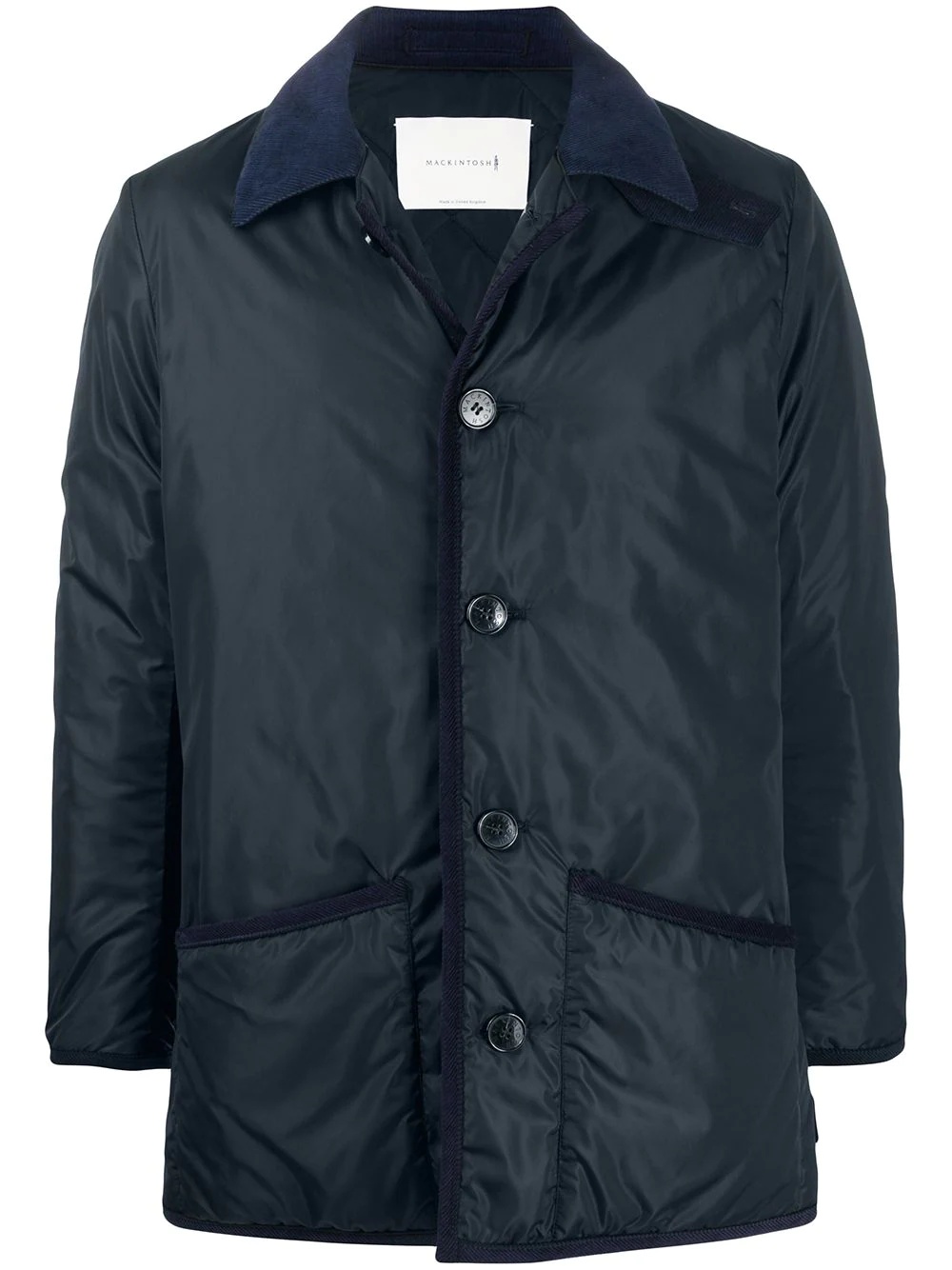 BRUNEL single-breasted paddock jacket - 1