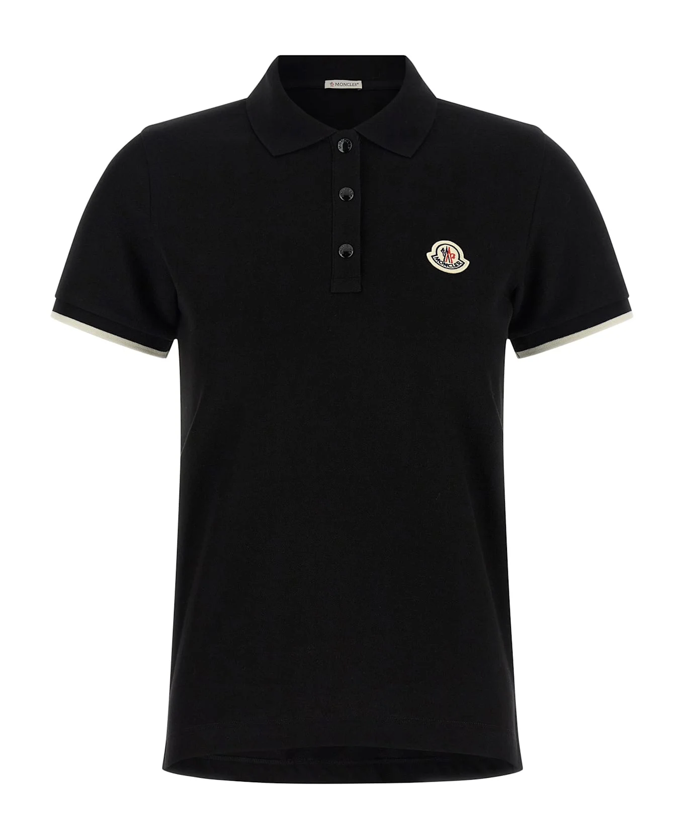 Logo Patch Polo Shirt - 1