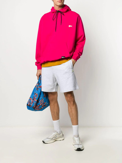 MSGM elasticated waistband track shorts outlook