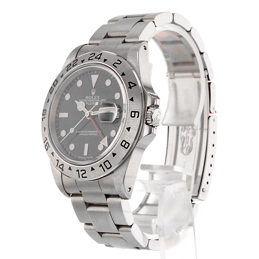 Pre-owned Rolex Explorer II Automatic Black Dial Men's Watch 16570 BKSO - 4
