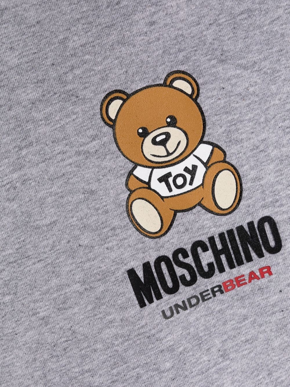 bear-motif cotton sweatshirt - 3