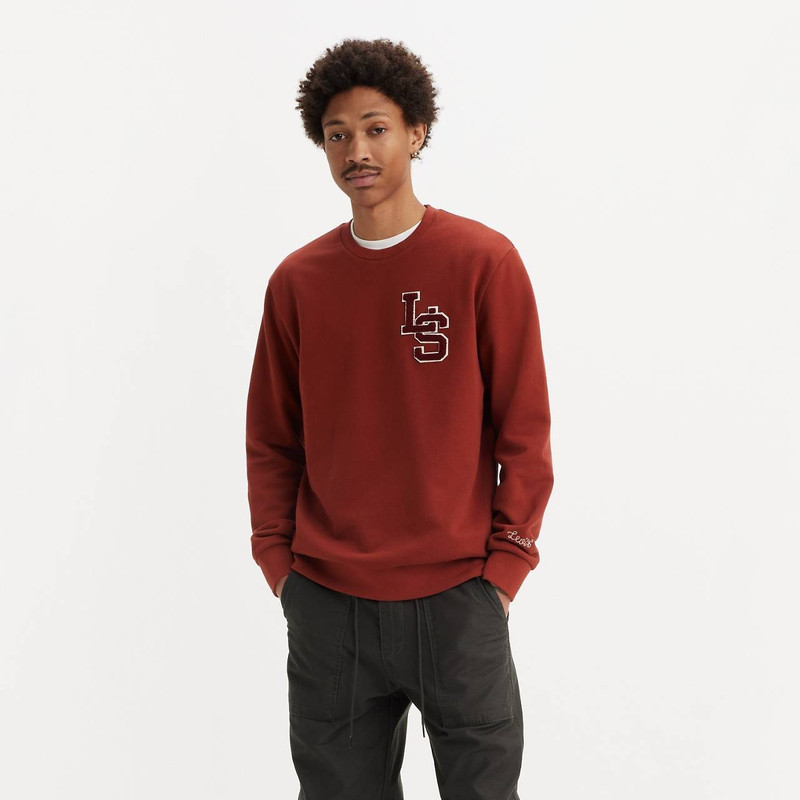 STANDARD FIT GRAPHIC CREWNECK SWEATSHIRT 1