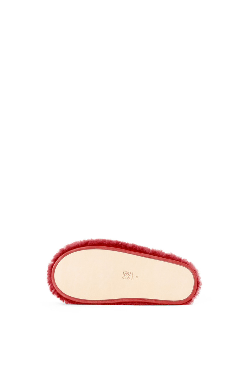 Slipper in shearling 4