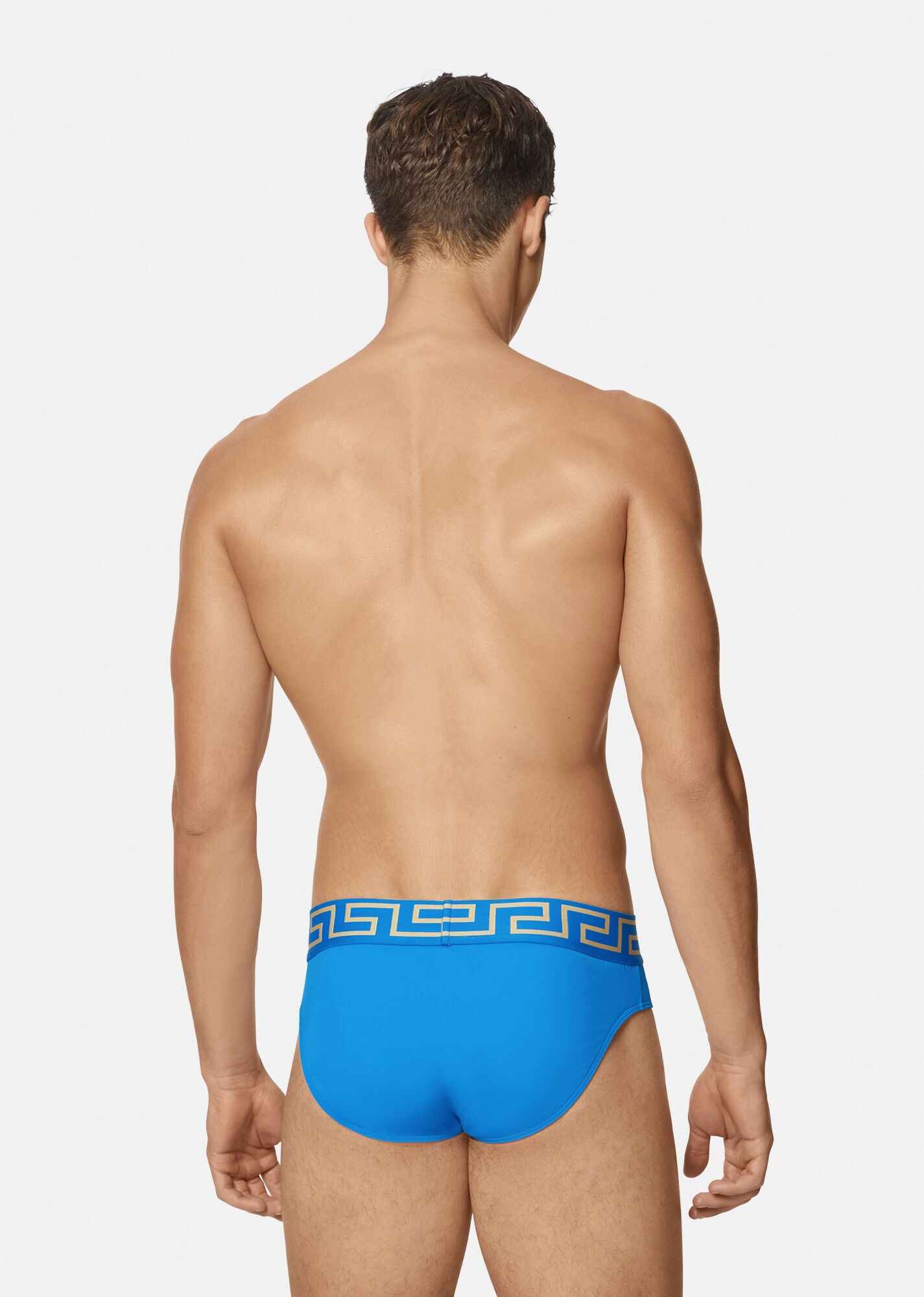 Greca Border Swim Briefs - 3