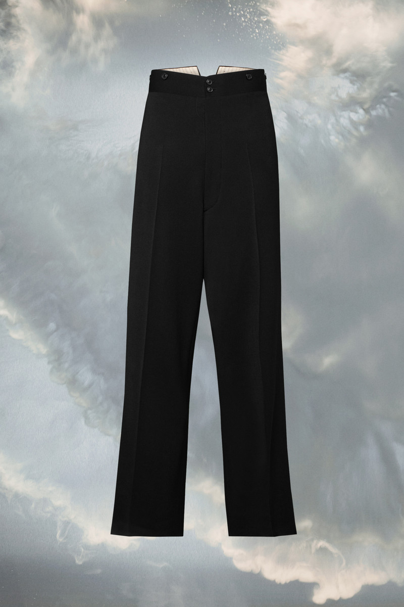 Wool Barathea 바지 - 1
