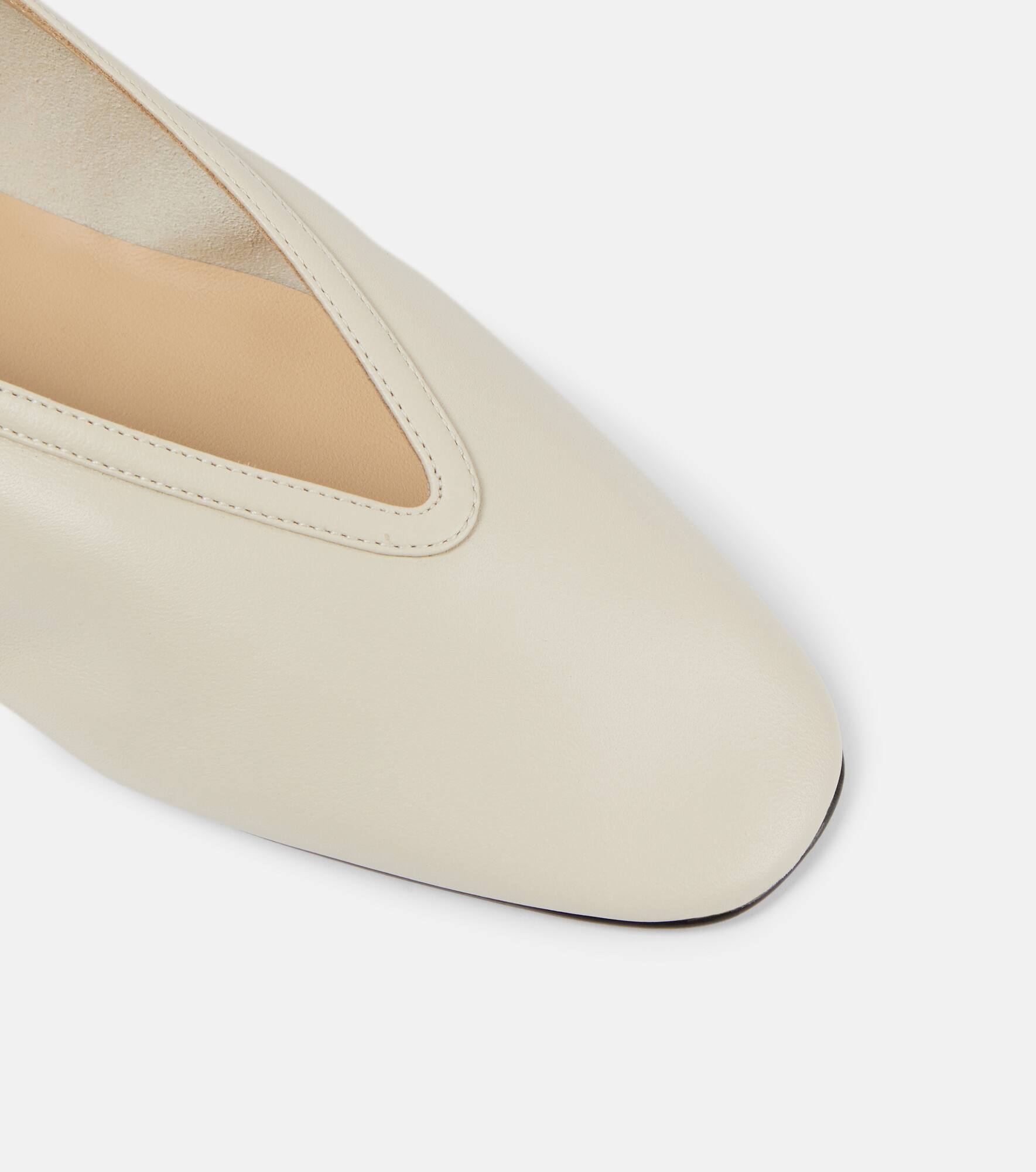 Luna leather slippers - 5
