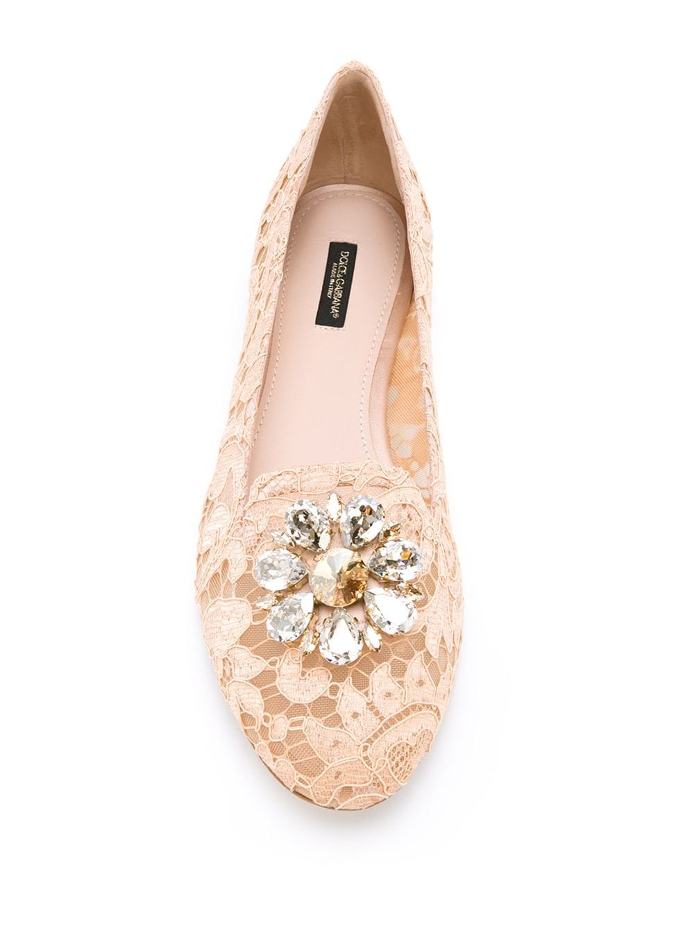 Vally Taormina lace ballerina shoes - 4