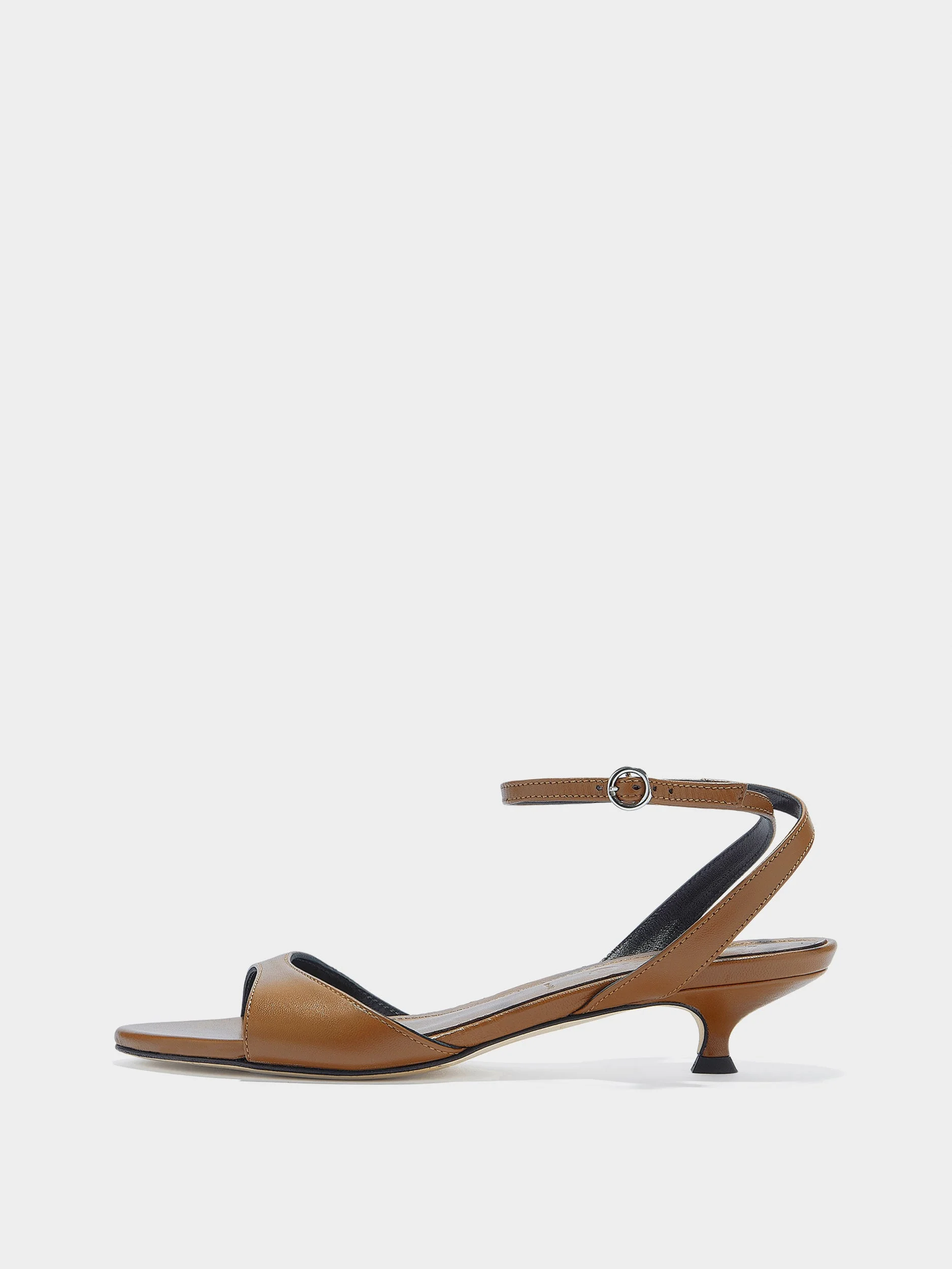 Zelia Kitten-Heel Sandals - 1
