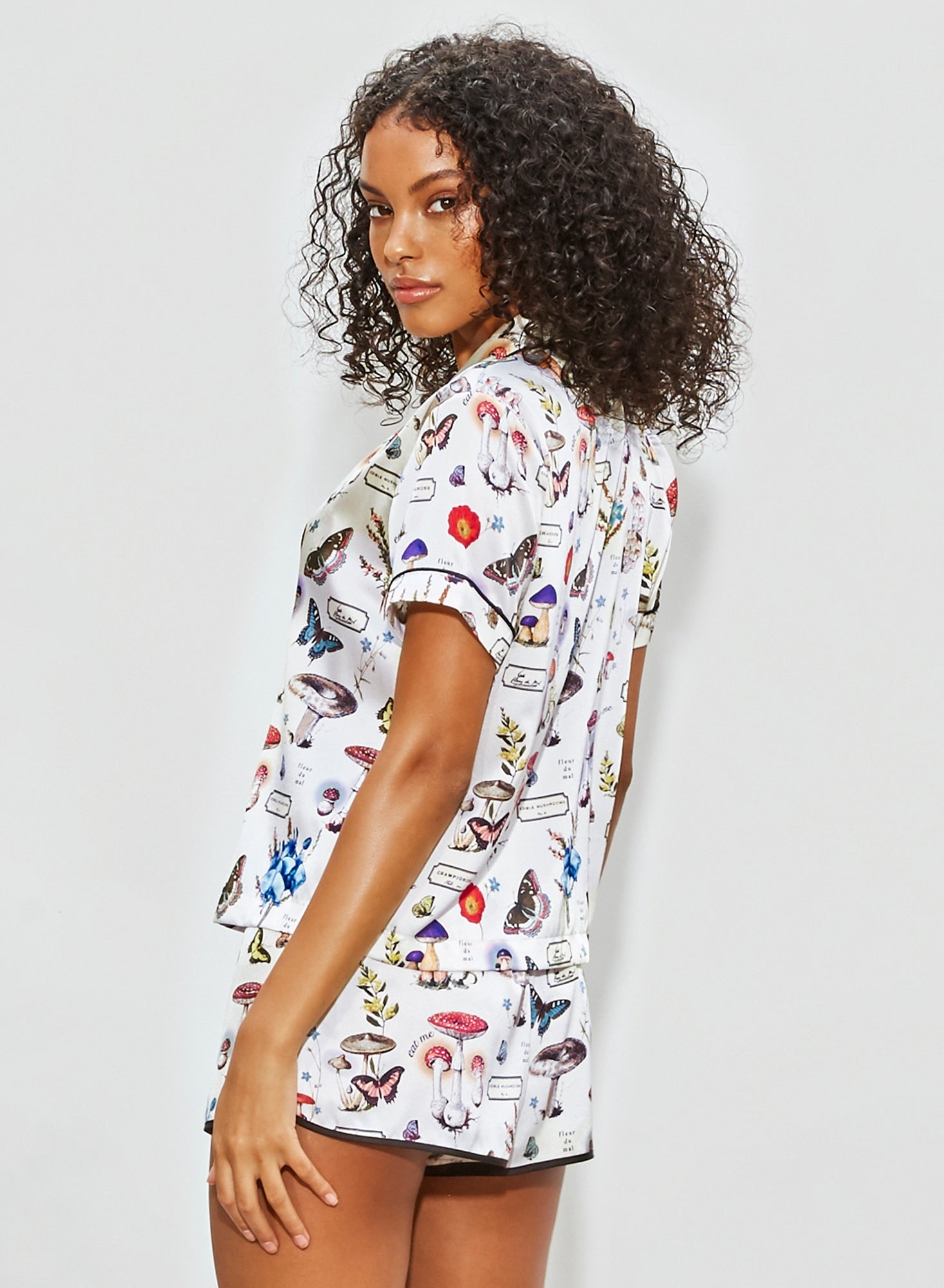 Magical Mushroom Short Sleeve PJ Top - 8