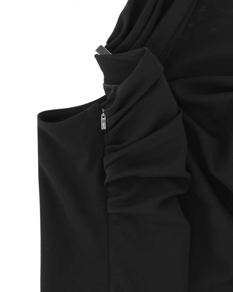 SLEEVELESS METAL BAR DRESS 7
