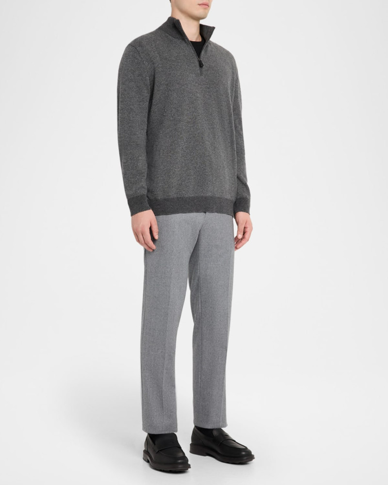 Loro Piana Men's Roadster Cashmere Quarter-Zip Sweater outlook