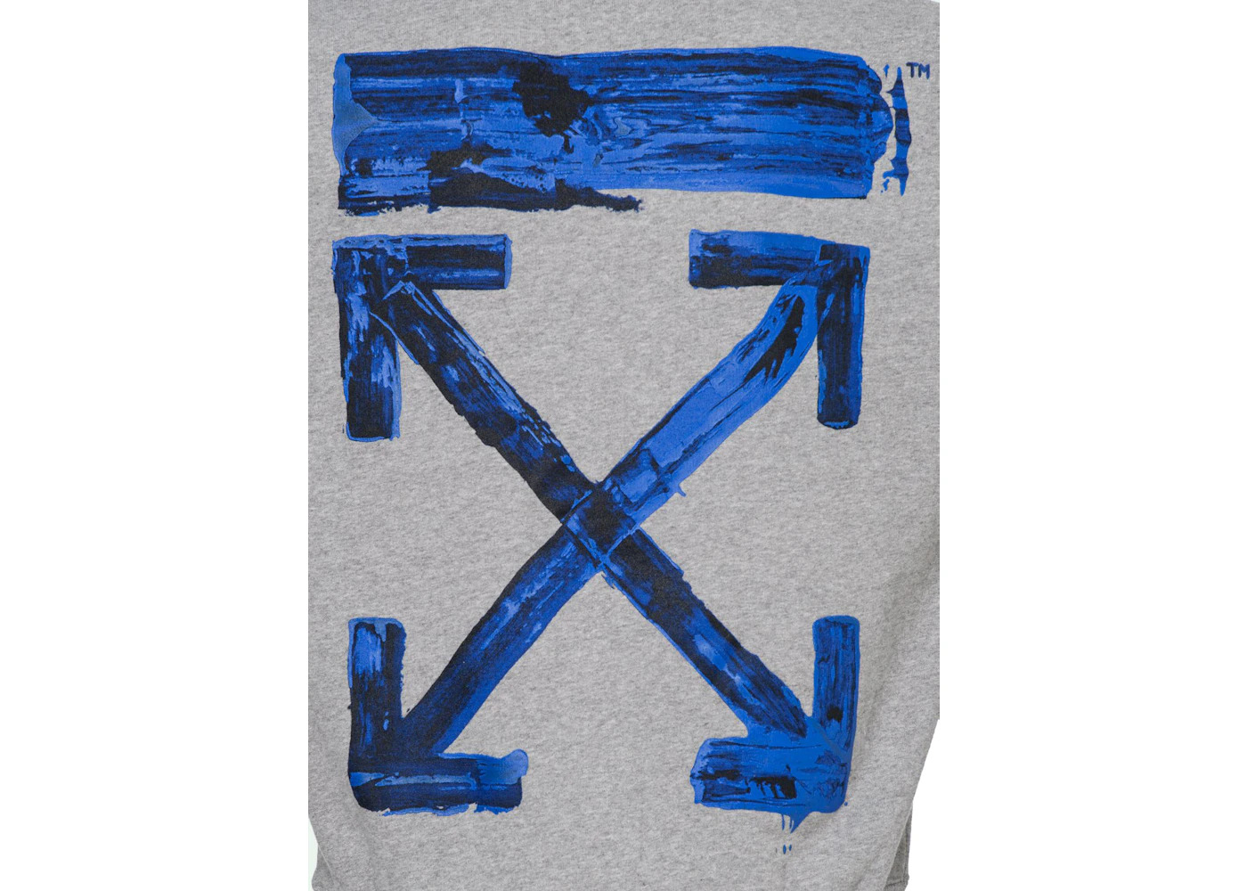 OFF-WHITE Acrylic Arrows Hoodie Grey/Blue - 2