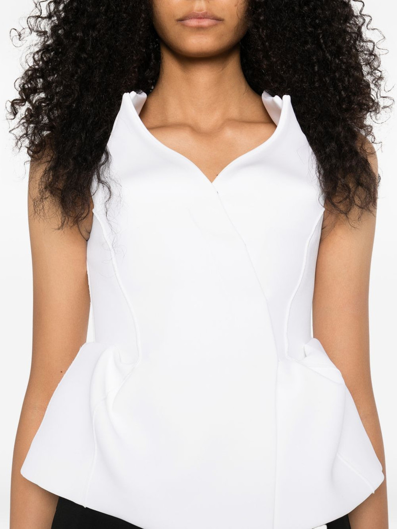 Verone top in chalk 5