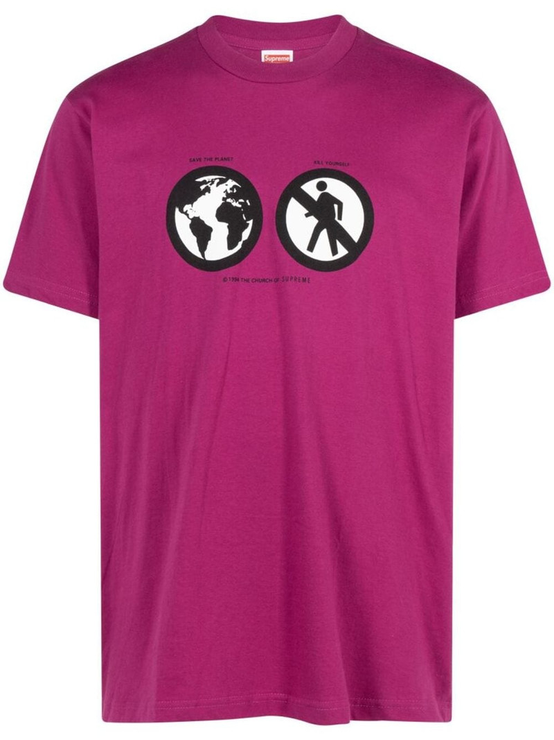 Save The Planet cotton T-shirt - 1
