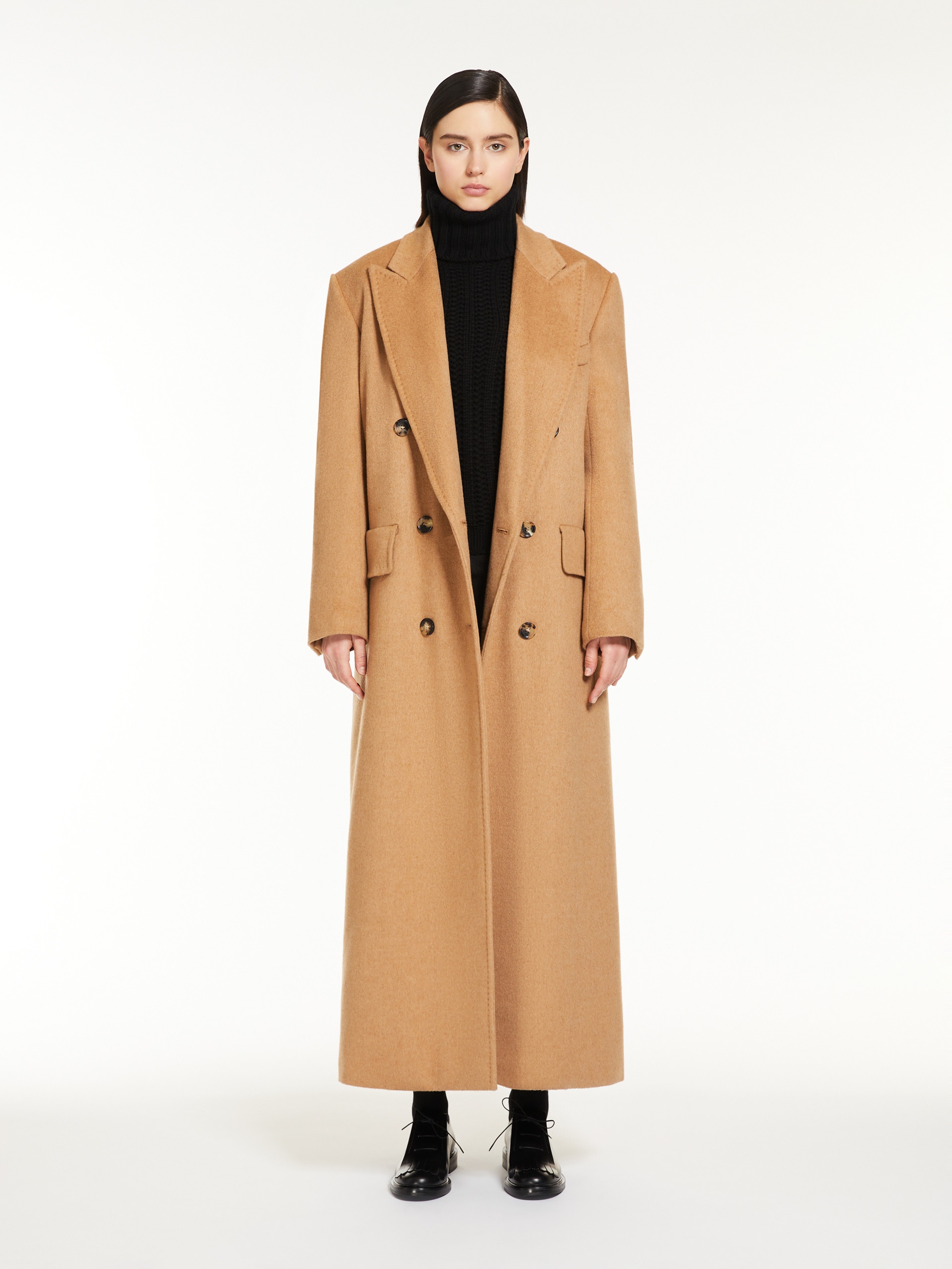 コート Max Mara Fungo Double-Breasted Camelwool Coat Women's Fungo long coat | MAX MARA | 24S